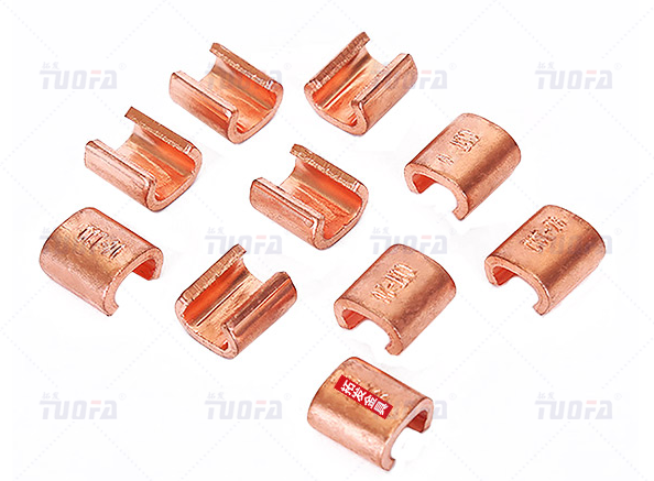 C type copper clamp