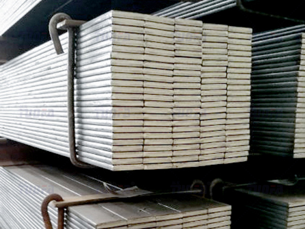 Galvanized flat steel