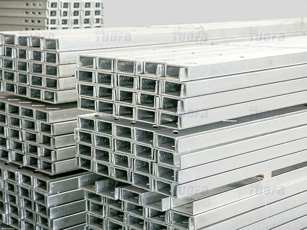 Galvanized steel channel